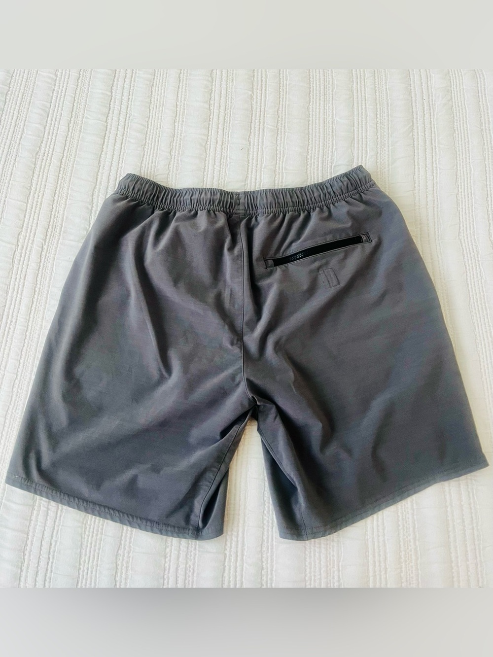 Men's Vuori Elevate Kore Short Lined 7"- Zinc - Picture 6 of 6